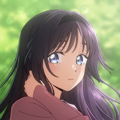 Before and after anime filter conversion portrait example 1