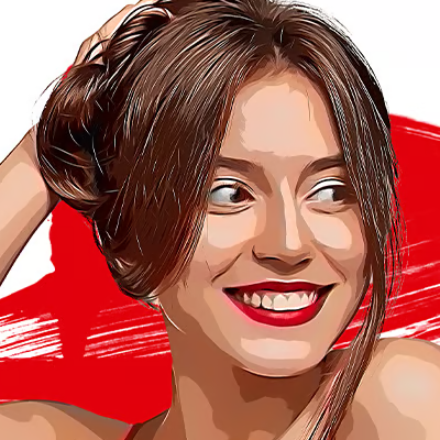 AI convert image to vector free example raster to SVG